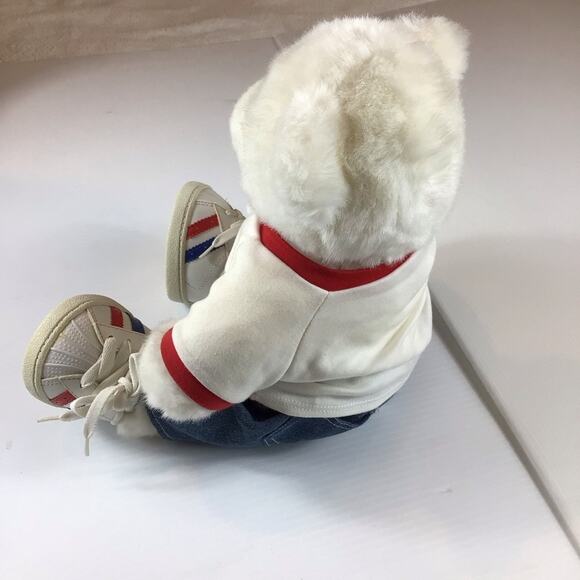 BUILD-A-BEAR Anaheim Angels White Polar Bear Plush Doll - Picture 5 of 6